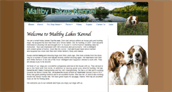 Desktop Screenshot of maltbylakeskennel.com