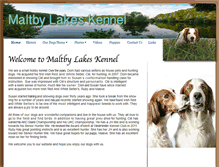 Tablet Screenshot of maltbylakeskennel.com